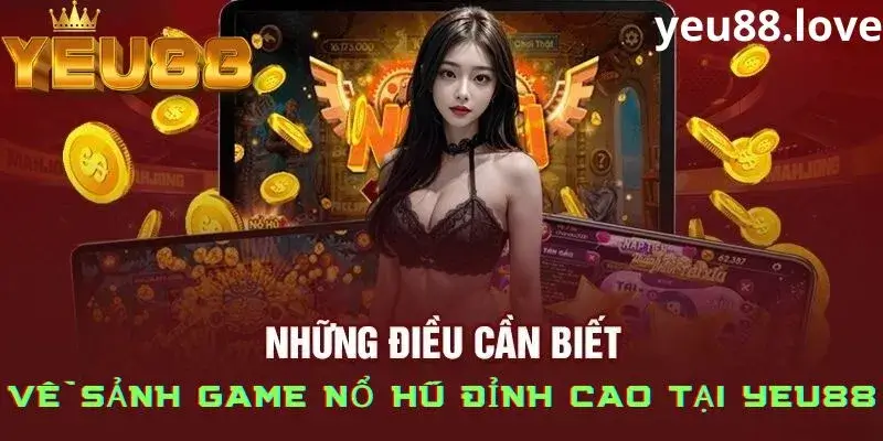 Tổng quan về sảnh game Nổ hũ nhà cái Yeu88